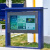 智慧公园AI智能分类垃圾桶户外不锈钢垃圾箱公共卫生服务设施设备 蓝色（AI导览屏） 定金