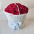 小香风花束包装布材料花店资材包花神器情人节鲜花布料花艺包装纸 红白格(10包装)尺寸足