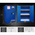 化学品安全柜12/30/90加仑工业易燃易爆危化品储存箱防火定制 90加仑双层加厚-蓝色