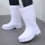 EVA超轻泡沫雨靴卫生靴厨房耐油耐酸碱高筒靴子防滑水鞋 棉鞋-中筒801黑 标准尺码 44