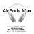 代购AirpodsMax主动降噪耳机蓝牙耳机运动耳机无线头戴式 天蓝色
