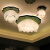 宾猎豹（BENLOEBOW）现代新中式吸顶灯具客厅卧室玄关阳台过道灯饰田园创意荷花吸顶灯 小号粉红灯罩