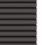 卡宝兰 铝合金折叠百叶窗帘办公室遮阳卷帘手动升降 打孔款 1平方米星空黑JH403厚（0.16mm）铁轨拉珠定制