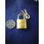 牌通开挂锁互开锁网吧机箱锁电表箱锁仿铜锁通锁柜子锁小锁头 25MM优质（不通开）（2个钥匙）