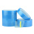 亚众 PET透明蓝色冰箱胶带 打印机空调传真机固定 无痕强黏力单面胶带 50毫米宽*50米长1卷价