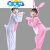 抱抱漫六一儿童小兔子演出服小白兔子动物表演服装幼儿园舞台舞蹈纱裙 兔帽裙 110