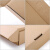 飞机盒长方形定做扁平超大定制打包特硬纸盒子包装快递纸箱子 三层特硬(B瓦) F15(320*230*70mm)