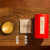 红铁普纸茶罐茶叶罐家用茶叶盒存茶罐家用装储茶罐茶叶礼盒空盒（含内 黄色B款(带字) 罐容量150g~约3两