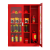 微型消防站消防器材全套装室外工地柜应急灭火器展示箱工具消防柜 2人消防站套(含1.2柜)顶配套餐