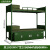 定制制式营具14款绿色全套组合双层床加厚钢制单双门士兵柜1款营具床 1款单层床
