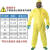 安思尔 MC3000耐酸碱有机无机化学品生物污染防尘全身连体化学防护服 黄色 M 2 
