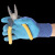 劳保耐磨浸胶压纹防水耐油防滑劳动工作防护工地建筑胶皮橡胶手套 压纹手套（12双）