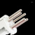 三芯4针5孔防水工业插头插座连接器IP44大功率63A 5芯63A活动插座(MN6521)