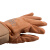 威特仕（WELDAS）10-1003 手感宝氩弧焊手套 绒面猪青皮长袖款TIG/MIG专用防护手套 XL