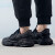 阿迪达斯三叶草男鞋运动鞋夏季新款黑色低帮防滑休闲鞋跑步鞋健身训练鞋 ID9825 42.5