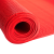 科尔尚 厚4.5mm红色塑料PVC镂空防滑地垫 0.9m宽X1m长