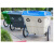 定制塑料环卫垃圾车 大型垃圾桶小区物业学校手推保洁清运车环卫车 灰色(无盖)