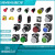 西门子3SU1平头圆钮带1NC红/绿蓝色22MM瞬动型3SU1106-0AB20-1CA0