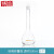 铸固 玻璃容量瓶 高硼硅耐高温玻璃加厚带塞子实验器材烧瓶  白色500ml 