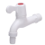 PVC水塑料大流量水嘴厨房厕所拖把池快接口4分 联塑W83104水龙头（2个）