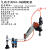 M3-12 贝斯特TPL-14 气动攻丝机 攻牙机 标配7只扭力丝锥夹 工业M1-8万向 工作半径950mm