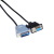 USB转DB15针 适用于称重仪表连PC RS232串口通讯数据线 英国FT232RL芯片 1.8m
