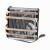 定制一体机1U 超薄ITX 工控机散热器115X 1200CPU风扇铜热管 PWM温控 迈度39 新地虎散热器(铜底温控)
