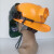 氩弧焊面护罩头戴式防烤脸适配器配件安全帽用电焊防护罩电焊面罩 通用安全帽适配器