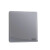 德力西CD882颐彩系列超薄钢化玻璃面板星空灰 一开单控 定制