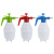 金诗洛 清洁喷壶 白色1.5L(1个) 手压式喷水壶(喷头颜色随机发货)洒水壶 KT-205