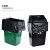 新料特大号垃圾袋加厚特厚黑色塑料袋超大码物业社区酒 80*100中厚款 50个(60升专用 加厚