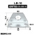 气缸安装脚架MAL/MA/CDJ2B/SC支架LB-10-16-20-25-32-40-50-6定制 CDJ2B10缸径LB(1个 默认