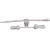 防振锤4D-20型防振锤光缆预绞式线夹对称型防振锤