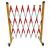 益光兴管式绝缘伸缩围栏YGX-WLJG高1.2m/1.5m玻璃钢伸缩护栏红白色施工隔离护栏 1.2m高3m长