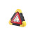 卡英 三脚架警示灯 太阳能充电汽车应急灯 LED多功能三角安全警示牌 单灯太阳能款