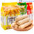 隽颜堂蒟蒻糙米卷米果谷物能量99棒米饼儿童零食 蛋黄味160g*4袋