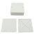 MDUG地插底盒盖板86线盒空白面板白色塑料盲板施工板临时使用尘片 10片装80*80mm塑料施工板