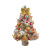 隽然 圣诞节装饰圣诞树家用桌面摆件迷你桌面ins仿真树套装 橙色正义（60cm）【含灯】