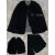 澳颜莱中式国风金丝绒羽绒服女轻薄短款2023冬季新款小香风白鸭绒外套 黑色 L115-130斤