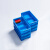 零件盒 加厚多格塑料工具物料分类收纳盒 周转箱 4120六格: 400*300*120（加厚）