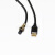 USB转5孔航空头 适用  TE2/TE2+数据线 PC联机线 2m