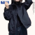 棉致森马旗下2024春秋季新款女士短外套洋气冲锋衣短款小个子上衣夹克 极致黑（春秋款） 2XL （建议130斤-145斤）