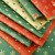 伏加瑞伏加瑞包装纸圣诞节生日节庆礼物礼品礼盒包装纸鲜花牛皮纸加厚包装纸 红色【大圣诞树10张】送2拉花