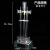 水电解演示器 实验器 石墨电极25ml制取氢气氧气装置化学教学仪器定制 30ML(大号)普通电极