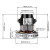 吸尘器配件通用 吸尘器电机马达1500W专用 S24-标配版1000W