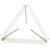 泥三角 坩埚架 化学实验器材 耐高温 理化瓷 初高中化学实验坩埚加热支架 55*8mm