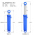 液压油缸液压缸10吨20吨重型双向升降油顶液压油顶油压顶配件 100*60*900