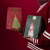 猴大福圣诞节日礼品袋纸袋包装糖果袋纸盒苹果袋礼物袋送封口贴 6款1套-ZD064美妙圣诞平口袋 如图