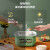 领锐（lingrui）2L电炖锅全自动家用电炖盅隔水炖煲汤锅燕窝炖盅分杯砂锅煮粥锅 墨绿色+塑料蒸笼