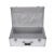 手提箱密码工具箱子铝合金定制仪器设备小型声卡收纳箱专用铝箱 1031黑色钥匙锁空箱